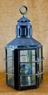 Brass Clipper Ship Lamp No 1255 Dumbarton Scotland Nautical Oil Lantern Repro