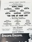 5 Vintage 1970s Philadelphia Playbills  Henry Fonda Charlie Brown Godspell   Ads
