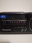 Panasonic Black Rc-x210 Vintage Stereo Am fm Audio Alarm Clock Radio Boombox