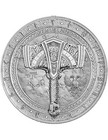 Mjolnir Artefacts 1 Oz Silver Coin 5 Mark Germania 2025