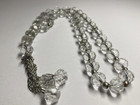 New Islamic Prayer 33 Beads Clear Glass Crystal Tasbih Misbaha Subha Rosary Gift