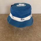 Vtg Milwaukee Brewers Pabts Blue Ribbon Pbr Beer Bucket Hat Adult