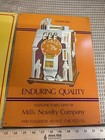 Mills Novelty Co  Metal Signs - Slot Machines Silent   Golden Bell 12x16