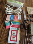 Lot Of 31 Pieces Vintage Sewing Machine Attachments   Bobbin Cases  Etc