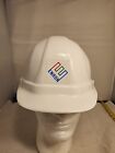   vintage Adult White Enron Corp Hard Hat   Gently Used