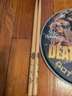 Five Finger Death Punch 2015 Vip Signed Drum Head  Drum Sticks  And Lanyard