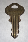 Chicago Lock Brass Key Nc248 Gumball Vending Bulk Peanut Machine Vintage
