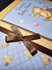 Classic Winnie The Pooh Boy Baby Shower Guest Book  Winnie The Pooh Album  Gift