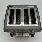 Wolf Gourmet Wgtr104s 4-slice Brushed Ss Toaster 1800w Bagel Defrost Works Read