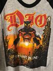Rare Vintage 1984 Dio Last In Line Tour Shirt Size Xl Very Good Condition  Metal