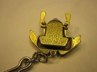 Vintage Original Brass Frog Clicker Dog Training Tool Collectors Item