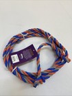 Weaver Leather Livestock Cattle Rope Halter  Blue coral gray