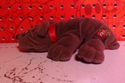 Vintage 1985 Tonka Pound Puppies Pp Small Mocha Brown Stuffed Dog Plush 8   