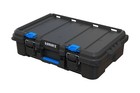 Stack System Tool Box With Small Blue Organizer   Dividers