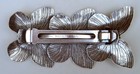  8135 Ant d  925 Sterling Silver Plated 80mm Made In France Butterfly Barrette