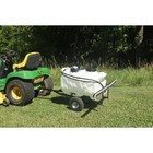 Precision  25 Gallon Tow Behind Sprayer  Tank Size 25 Gal  Flow 2 Gpm  Pressure