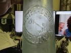 Detroit  Mich  Westphal Bros   picture Of Anchor  Aqua Hutchinson Soda Bottle
