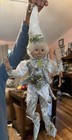 Jester Christmas  Pixie Elf Doll By Raz Imports     Brighteyes  Mischievous Smile