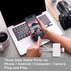 5 In 1 Memory Card Reader Usb 3 0 Otg Adapter Sd Card Reader For Iphone ipad Lot