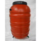 Rain Barrel 55 Gallon Water Storage Heavy Duty Screening Bpa Free Terra Cotta