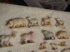 Vintage Marx Farm Animal 1950s Lot No 5 16 Sheep Goat Mixed Lot Play Set
