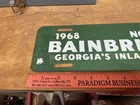 1968 Bainbridge Georgia Inland Port License Plate Town Topper