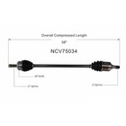 Set 2 Front Axles Cv Axle Front Driver Passenger Side