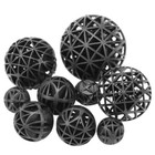 16 26 36-56mm Bio Balls Bag Filter Media Wet dry Koi Fish Pond Reef Aquarium Set