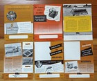 Lot  6  Vintage 1940s Harry Ferguson Sales Brochures Tractor Pamphlets