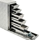 18  22 x7 75 x18 75  Aluminum Heavy-wall Truck Bed Tool Box W drawer Storage