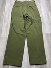 Vintage 50s M-1951 Us Army Wool Field Trousers Talon Zip Korean War S Regular