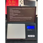 Digital Jewelry Scale 0 01g Precision 100g Capacity Red 1-100 Pocket Scale