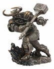 Mighty Thor With Hammer Norse Mythology God Resin Statue Figurine