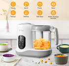 Baby Food Maker  One Step Baby Food Processor Steamer Puree Blender Auto Cooking