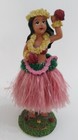Set Of 2 Vintage Hawaii Hula Girl Dancer Nodder Figurines  7  Island Souvenir