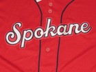 Spokane Indians Red Out 2009 Minor League Otsports Baseball Jersey Men s Size 48