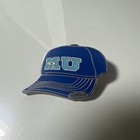 Disney Monster University Hat Enamel Pin Blue Cap Disneyland Trading Parks