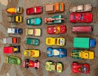 Vintage Matchbox Lot Of 48 Cars   Trucks  from  70s Includes Vintage Case 