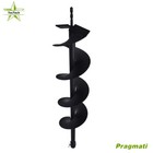 6  Earth Drill Bits For Gas Powered Post Fence Hole Digger Cast Steel 3 4  Shaft