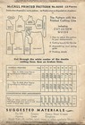 1935 Vintage Sewing Pattern B34 Dress  1481 
