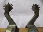 Early Crockett Sombrero Silver Mounted Western Spurs Rode Hard Put Away Wet