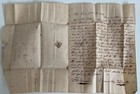Folded Stampless Letter Timothy Day To Wm Edwards From S b  Elba On Ohio River