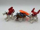 Fisher-price Rescue Heroes Lot Figures W  Police Motorcycle 1998-2001