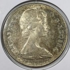 1965 Canada 1 80  Silver Dollar - About Uncirculated  au  Km 64 0 6 Asw- 8236-sf