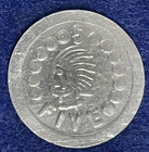 Wooden Nickel Play Coin 5 Five Token