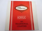 Vintage Pimpernel Traditional Drink Coasters Children Set Of 6