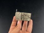 Authentic Vintage Afghani Style Silver-tone Cuff Bracelet  Handcrafted