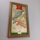 Miller High Life Beer Mirror Sign Peregrine Falcon Wildlife Series Robert Evans