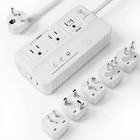 220v To 110v Travel Voltage Converter - Universal Power Adapter For Us To Eu  Uk