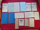 Antique Vintage Mix Of Advertising Cards  Sewing Machines  Buses  Tobacco